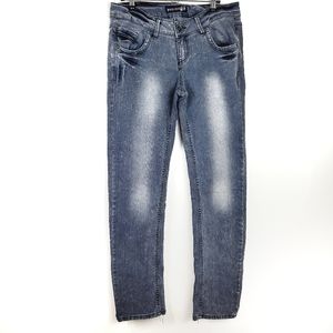 Paris Blues | Gray Acid Wash Skinny Jeans